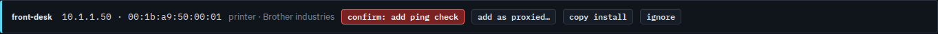 Suggested monitor row with add ping check changed to confirm add ping check